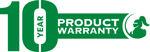 10 Year Product Warranty Lawn Solutions logo