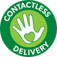 contactless delivery icon