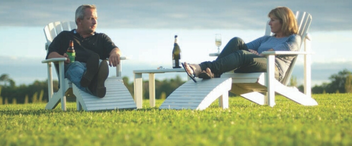 people sitting in quality turf supplies